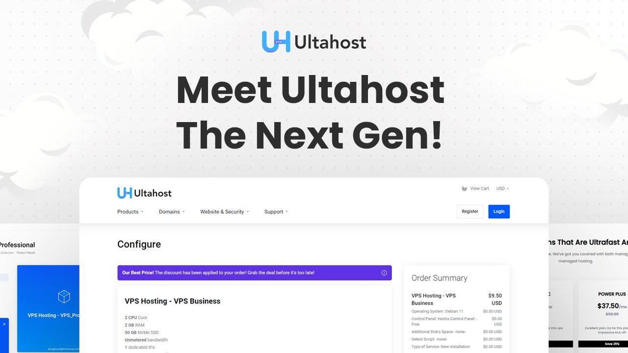 Meet UltaHost ! The worlds next generation Web hosting provider.