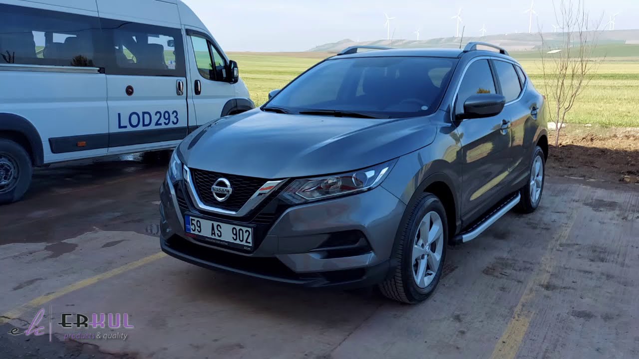 Боковые пороги Fullmond (2 шт., алюминий) Video 3