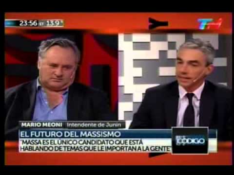 Meoni dio la cara por el massismo