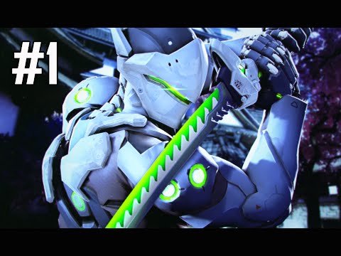 Overwatch Gameplay Part 1 - Genji with Friends (Let's Play Commentary)