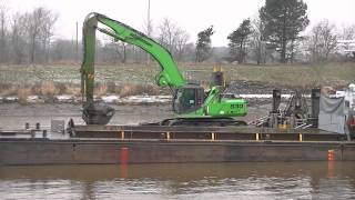preview picture of video 'Hydraulikbagger Sennebogen 830 / Excavator Sennebogen 830'