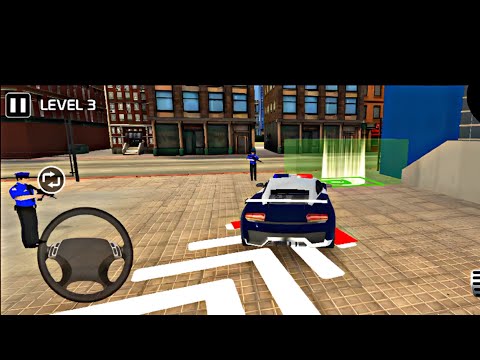 Welcome to the US Police Car Park & Transporter game.