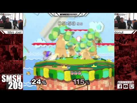 SMSH 209 - Garbage vs. Duckrobin - Melee Singles WR2