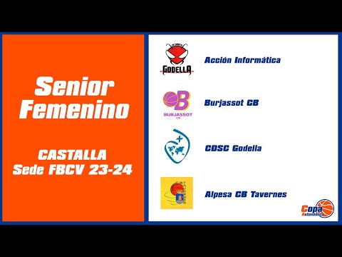 ACCIÓN INFORMÁTICA L'Horta Godella - CDSC Godella FINAL COPA AUTONÓMICA SENIOR FEMENINO
