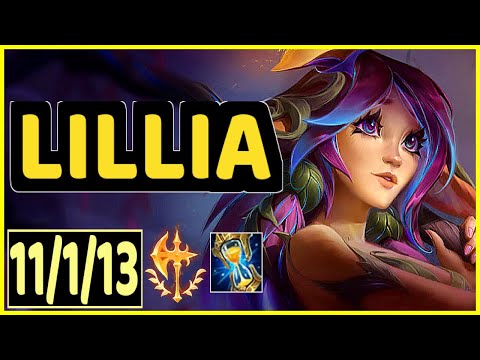 LILLIA VS UDYR - 11/1/13 KDA JUNGLE GAMEPLAY CHALLENGER I