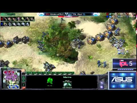 SC2 Polt vs Violet TvZ Game 3 IPL 5 Losers Finals Starcraft 2 Tournaments