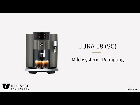 JURA E8 (SC) - Milchsystem - Reinigung