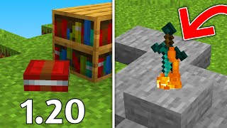 جربت اغرب خدع البناء في ماين كرافت التحديث الجديد 1.20 ! ????