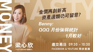 金價再創新高 資產邊類仍可留意? Beeny: QQQ 月份強弱統計 1月較好｜小炒王 梁心欣 ｜Tasty Money 2026-01-26