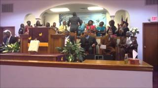 Family Reunion choir Awesome God Sunday morning service director William Demps July 15, 2012