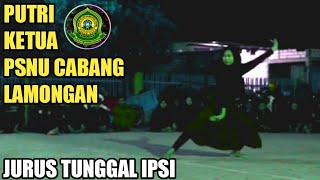 Download lagu JURUS TUNGGAL IPSI || Penampilan Putri Abah Mahfudz Ketua Cabang Pagar Nusa Lamongan mp3