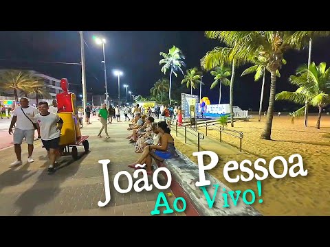 Noite de Sábado na Praia - João Pessoa ao Vivo! - Brasil