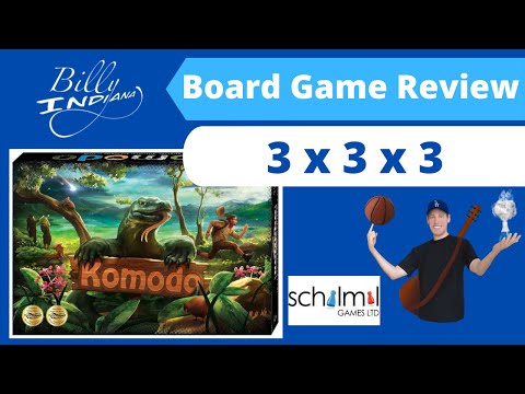 Komodo Board Game Review (3 x 3 x 3 format)