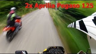 preview picture of video '2x Aprilia Pegaso 125 | Motoježdění s Honzou- Enduro Posázaví'