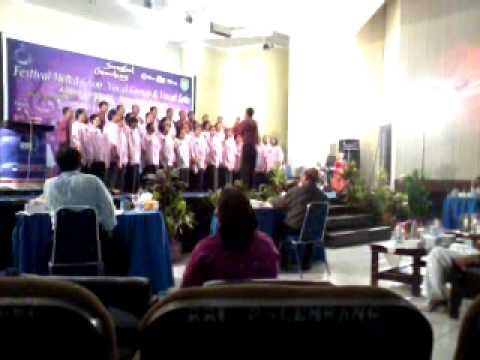 paduan suara Betlehem  (Festival Mix Choir Piala Gubernur Sumsel)