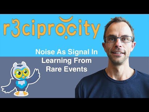 Noise As Signal In Learning From Rare Events