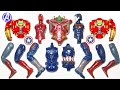 UNBOXING MAINAN AVENGERS SPIDERMAN VS SUPERMAN VS CAPTAIN AMERICA VS HULKBUSTER MARVEL S