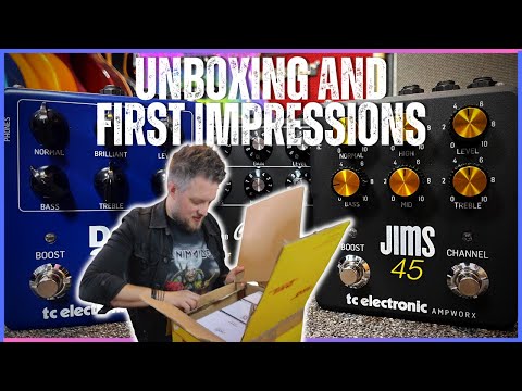 Valve Amp Tones in Small Pedals - TC Electronic AMPWORX Unboxing and First Impressions @tcelectronic