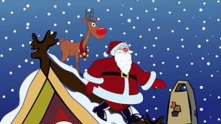 Up On The House Top | Christmas Song | Learn English