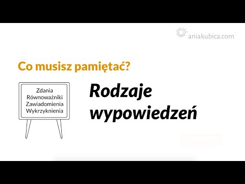 Rodzaje wypowiedzeń (składnia)