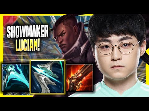 SHOWMAKER IS SO GOOD WITH LUCIAN! - DK ShowMaker Plays Lucian ADC vs Ezreal! | Season 2022