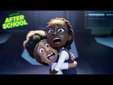 Lisa and Sean Stowaway | My Dad the Bounty Hunter S1 | Netflix After School