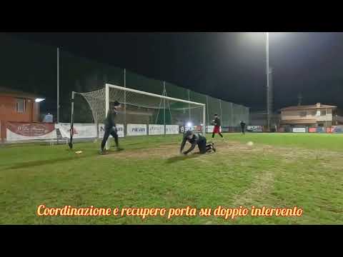 ALLENAMENTO PORTIERI PRIMA SQUADRA AURORA SERIATE. PROGRAMMA DI FORZA E DI RAPIDITÀ. 