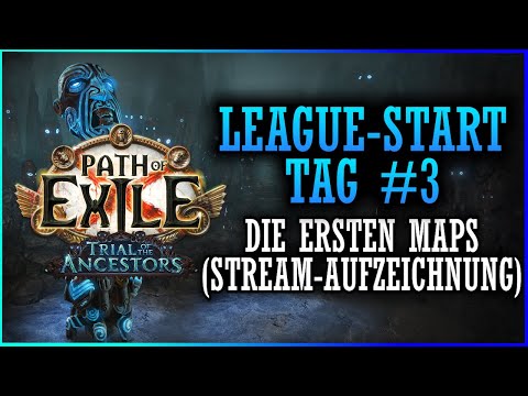 [3.22] Leveling mit Koi - League-Start Tag #3 Maps! | Path of Exile Trial of the Ancestors