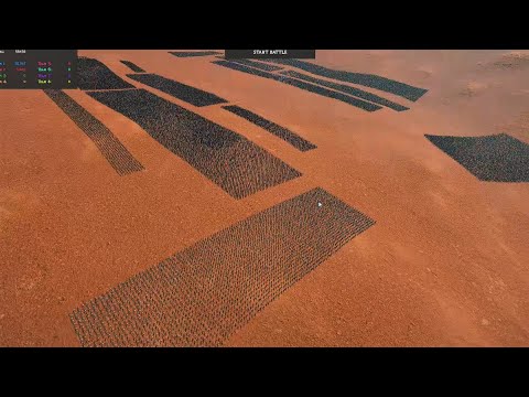 Massive West Kingdom Army vs Undead Army | Epic Fantasy Battle Simulator | EFBS