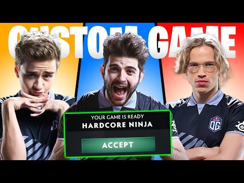 Who's the BEST NINJA in Dota?! | Ceb Plays with N0tail & Topson