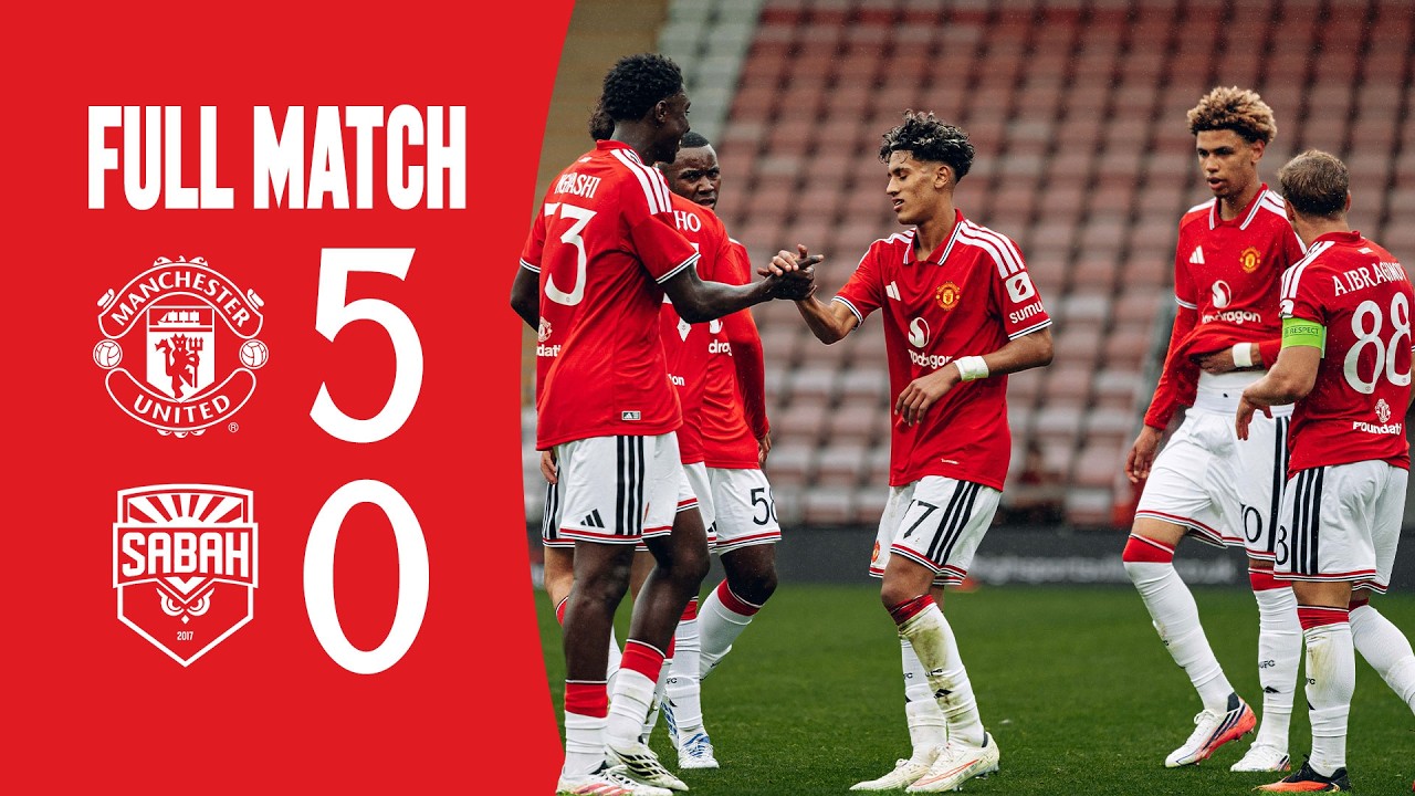 FULL MATCH | Man Utd U19s 5-0 Sabah U19s | UEFA Youth League