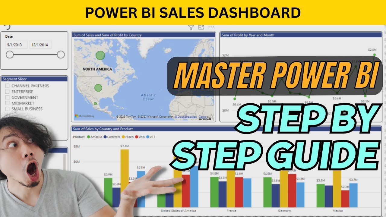 Power BI Dashboard: Step-by-Step Guide to Build a Dynamic Power BI Dashboard Project from Scratch 🔥🔥
