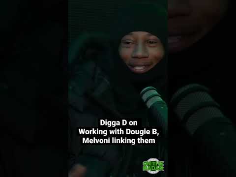 Digga D On Working With Dougie B, Melvoni Linking Them #SHORTS
