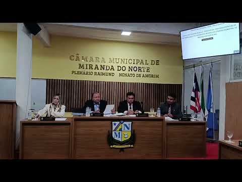 Sessão Ordinária da Câmara Municipal de Miranda do Norte: 10/09/26
