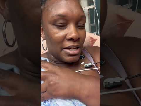 I came all the way to Miami to visit my sister and now I’m in the hospital. 