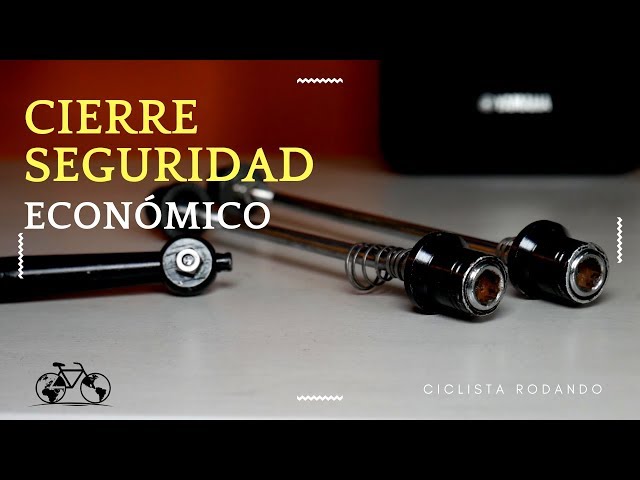 Vídeo relacionado con ONIPAX Tornillo Antirrobo para Sillín de Bicicleta Cierre de Tija de Seguridad con Llave de 7 Lóbulos