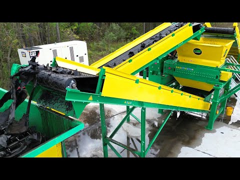 H-250 Hybrid Tire Shredder with External Classification System | CM Shredders