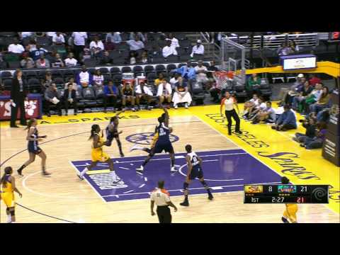 Candace Parker Ignites Los Angeles Sparks vs Connecticut Sun