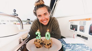 Dana turns 30! and a WINDY sail tests our limits... | Boat Life Ep. 27