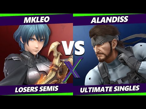 S@X 400 Online Losers Semis - AlanDiss (Snake) Vs. MkLeo (Byleth) Smash Ultimate - SSBU