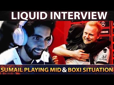 Team Liquid explains how it feels playing with TI Winner SumaiL and what's going on with Boxi