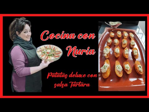 Patatas deluxe con salsa Tártara