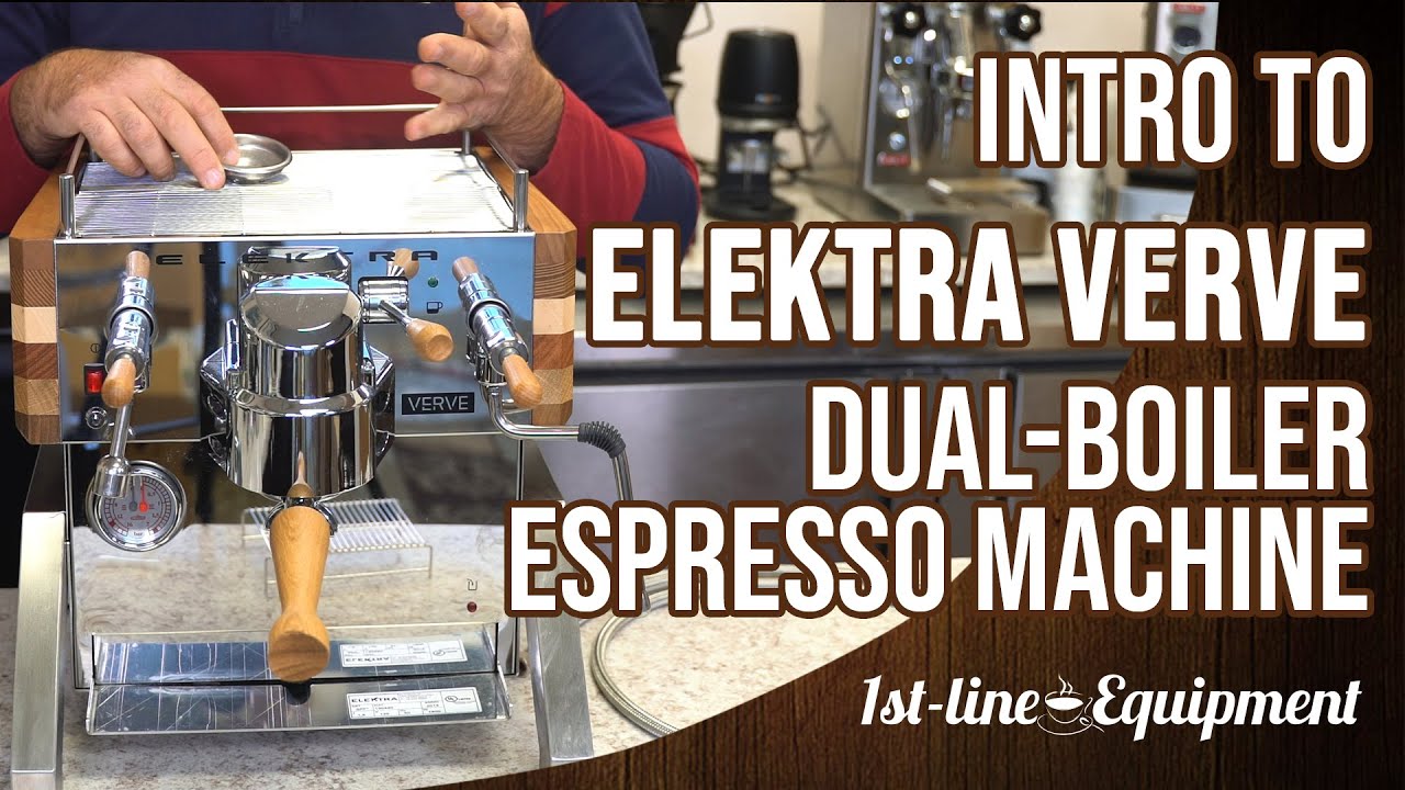 Elektra Verve Dual Boiler Espresso Machine | 1st-line.com Elektra Verve Dual Boiler Espresso Machine | 1st-line.com