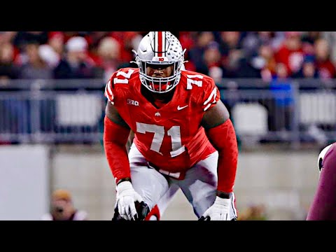 Josh Simmons College Football Highlights💥 | Ohio State Left Tackle | NFL Draft Film