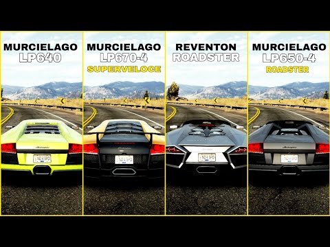 LAMBORGHINI MURCIELAGO LP640, LP670-4, LP560-4, REVENTON ROADSTER | Need for Speed Hot Pursuit
