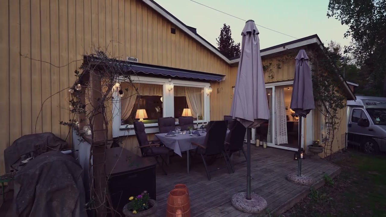 97 m² Villa på Bromsvägen 39 Älvsjö Stockholms kommun - video