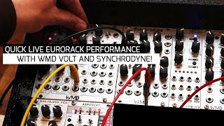 Video thumbnail for A quick jam with the WMD Synchodyne and Volt #Eurorack Modules by WMDevices