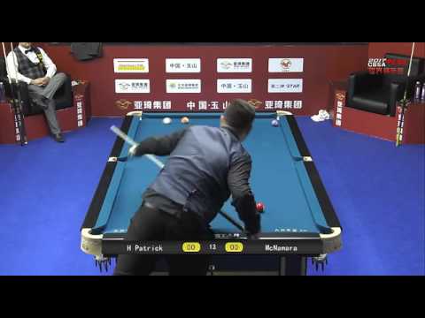 Patrick Holtz VS David McNamara - Men - 2017 Chinese Billiards World Championship