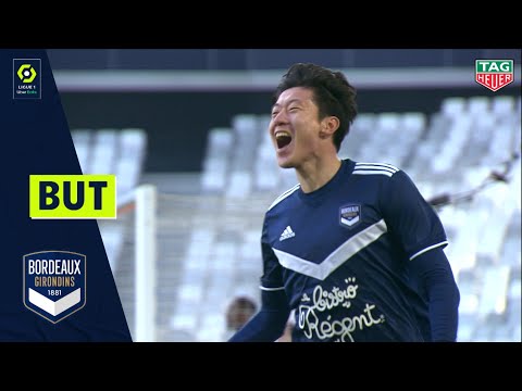 But Ui Jo HWANG (11' - FC GIRONDINS DE BORDEAUX) FC GIRONDINS DE BORDEAUX - ANGERS SCO (2-1) 20/21