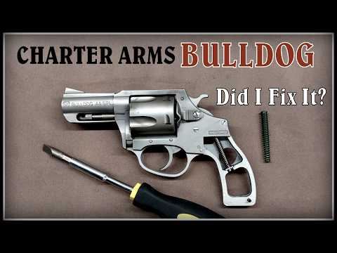 Charter Arms Update: Did I Fix My Bulldog .44 Special Revolver? Light Primer Strikes